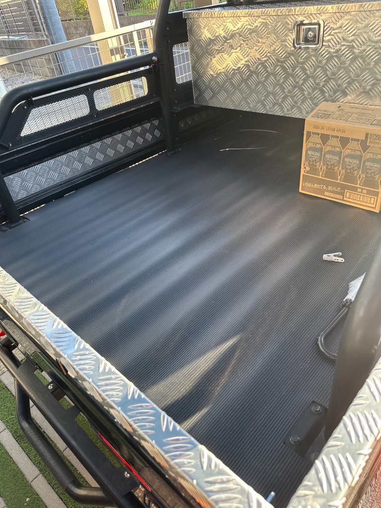 軽トラック用 荷台ゴムマット＜ダイハツ ハイゼットジャンボ