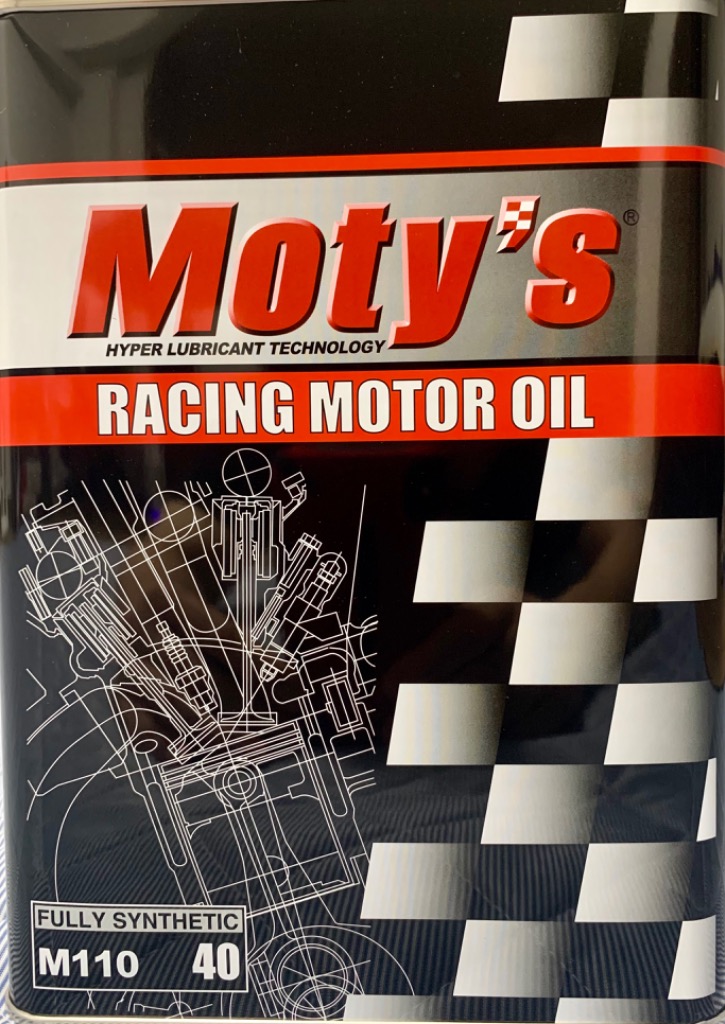 Moty's Racing Motor Oil M110 4リットル 5W-40 Moty's M110 5W40 4L缶 モティーズ エンジンオイル M110