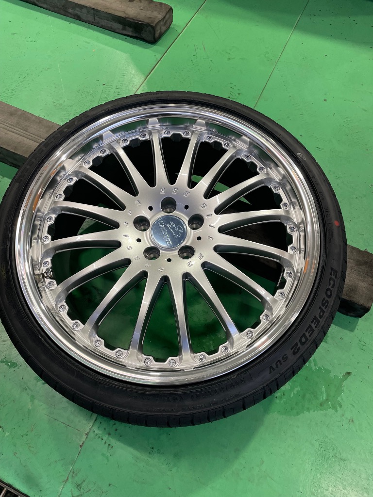 新品 Carlsson(カールソン)1/16RSR 5H/114.3 BE 21インチ ホイールのみ