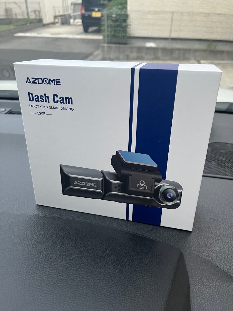 在庫処分 ドライブレコーダー AZDOME LS05 日本語 前後車内3