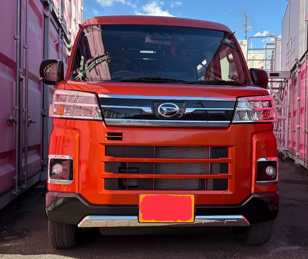 ダイハツ アトレー S700V S710V メッキ フロント バンパー