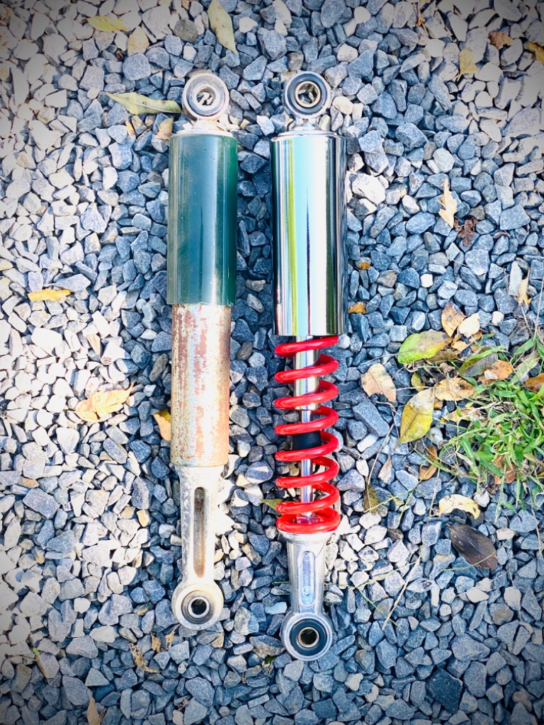 スーパーカブリジットサス リジットサスにしない理由・・・ | スーパーカブのカスタムin