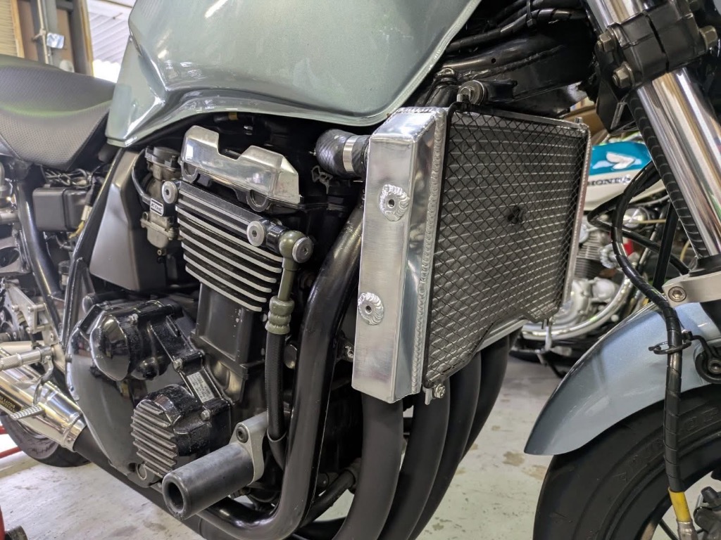 カワサキ ZRX1100 ZRX1200 社外品 アルミラジエーター 39060