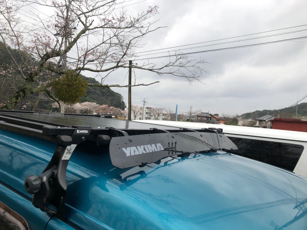 YAKIMA 正規品 フェアリング ルーフラッククロスバー取付用 全長