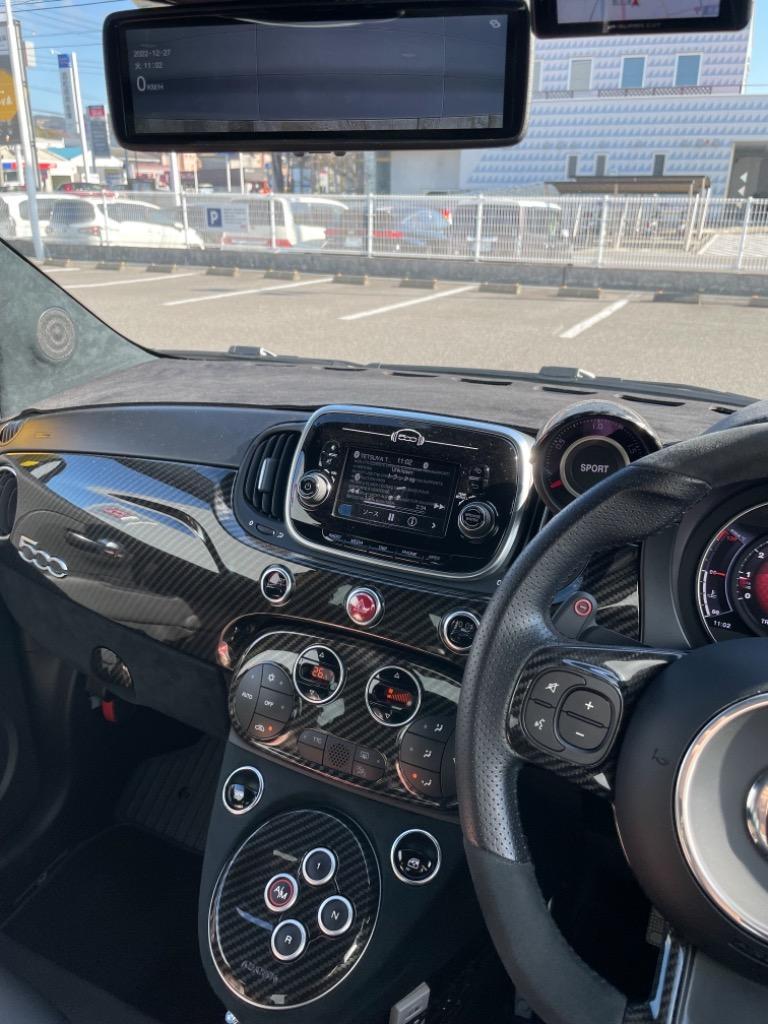 ABARTH 595 シリーズ4 ブースト メーター移設 キット THREEHUNDRED