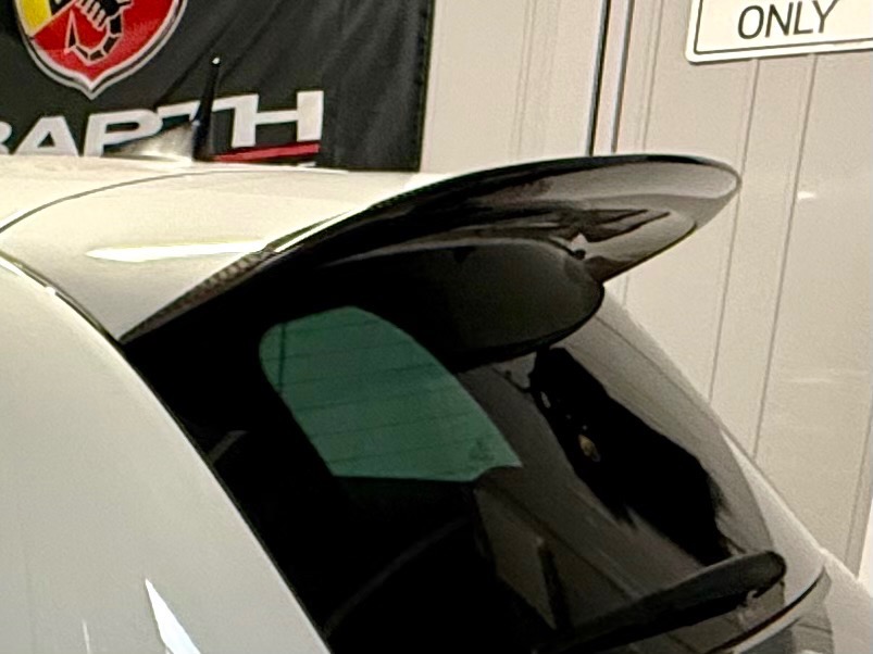 アバルト ABARTH 500 595 カーボン リア ルーフスポイラー KOSHI