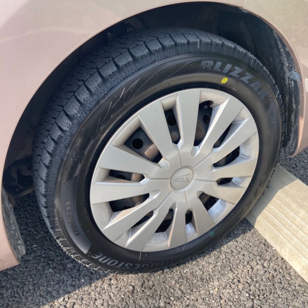 BRIDGESTONE（ブリヂストン） 4本セット スタッドレスタイヤ 155/65R14