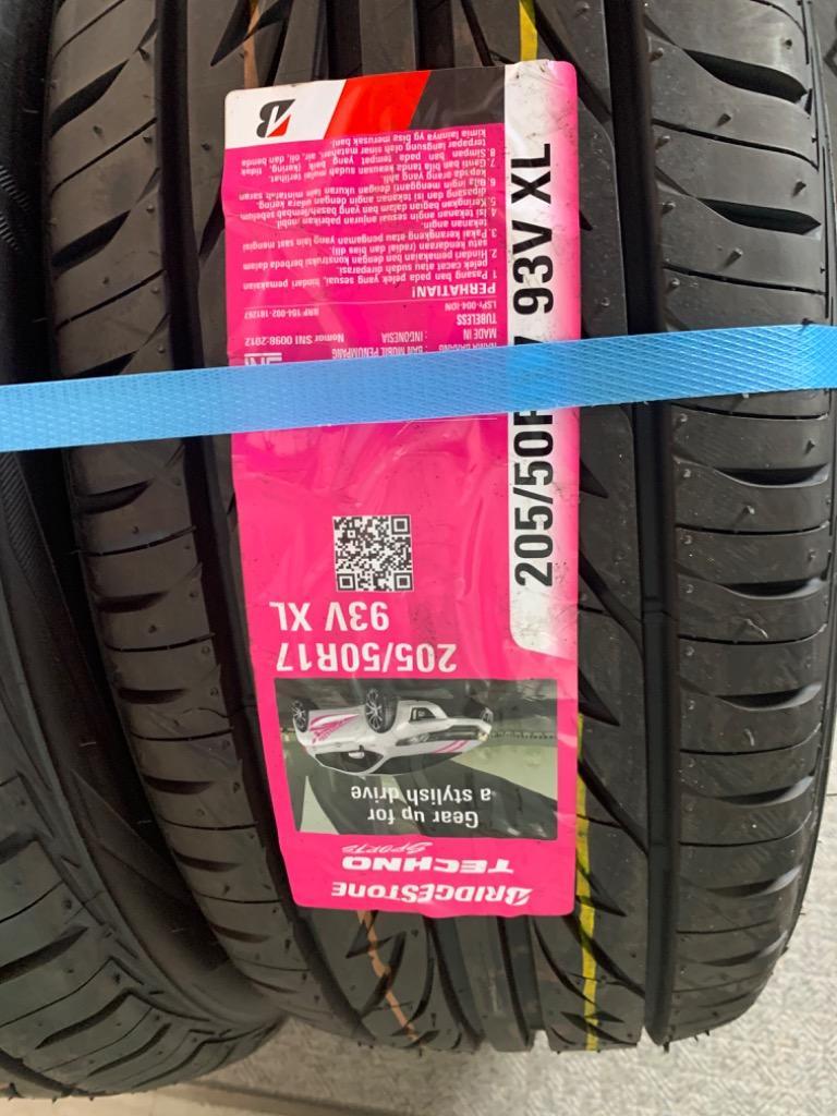 BRIDGESTONE 205/50R17 ブリヂストン TECHNO SPORTS タイヤ