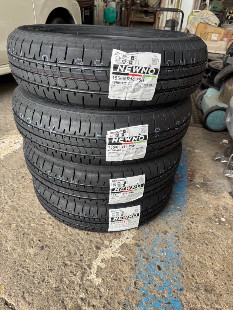 BRIDGESTONE 4本セット 155/65R14 タイヤ サマータイヤ