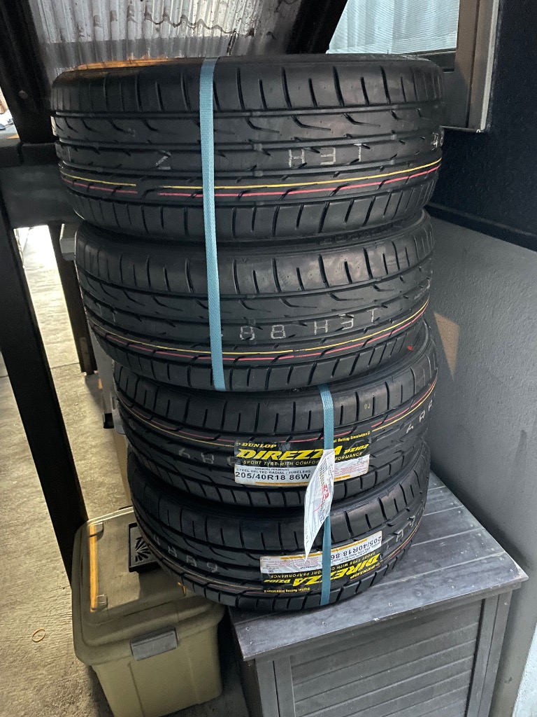 DUNLOP（ダンロップ） 4本セット 205/40R18 タイヤ サマータイヤ