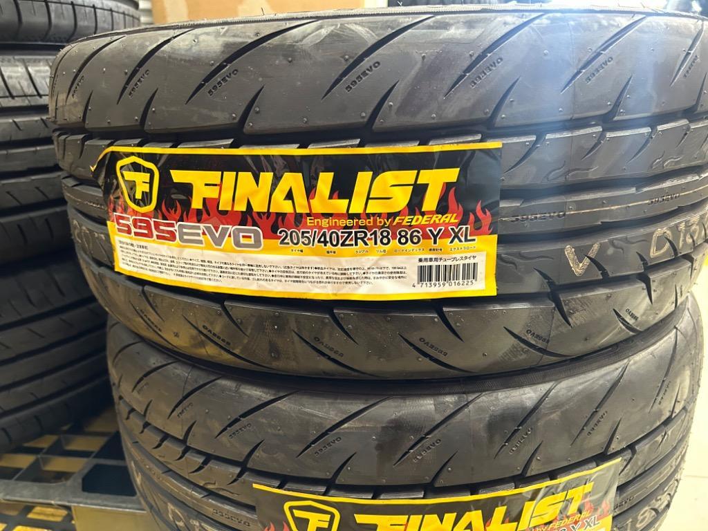 4本セット 205/40R18 タイヤ サマータイヤ FINALIST 595 EVO