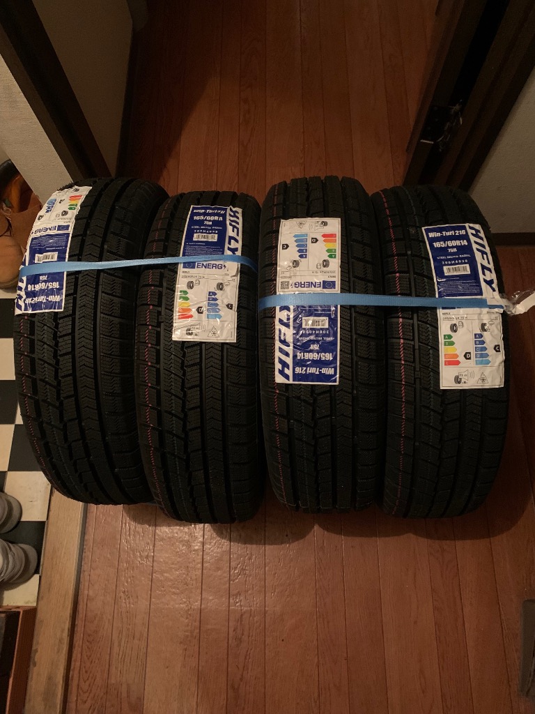 HIFLY（ハイフライ） 165/60R14 スタッドレスタイヤ4本セット Win-turi
