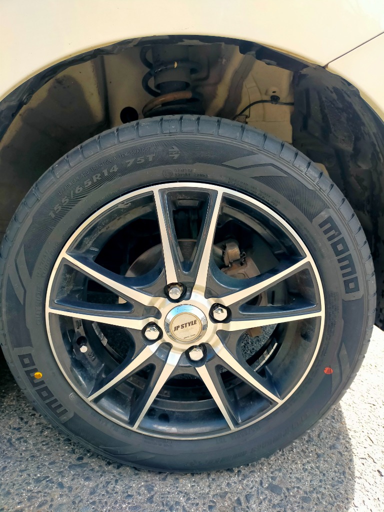 155/65R14 サマータイヤ ホイールセット MOMO Tires OUTRUN M-1