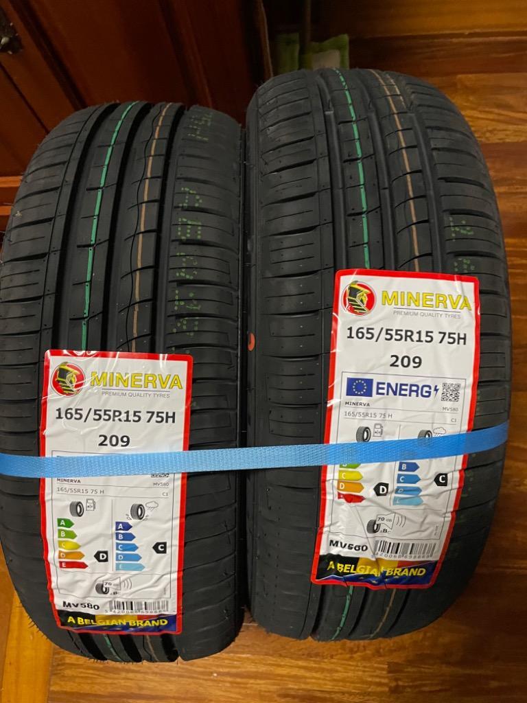 4本セット 165/55R15 タイヤ サマータイヤ MINERVA 209 :MN00243-4 