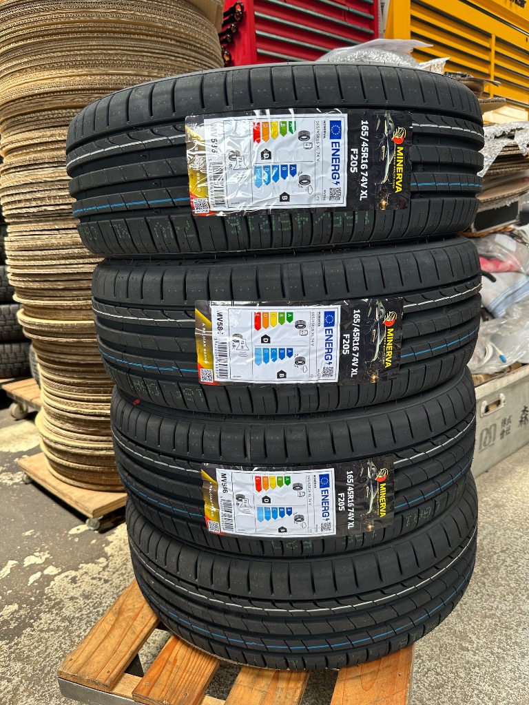 MINERVA（ミネルバ） 165/45R16 タイヤ サマータイヤ F205 : AUTOWAY