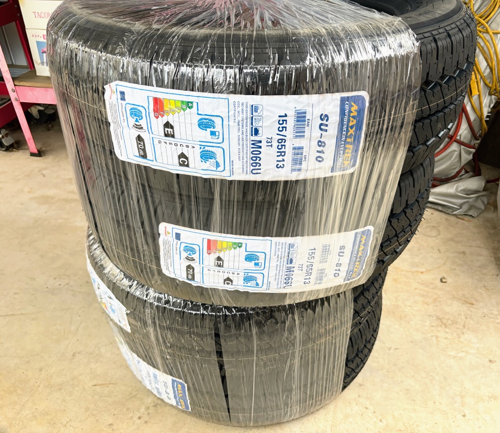 MAXTREK（マックストレック） 4本セット 155/65R13 タイヤ サマー