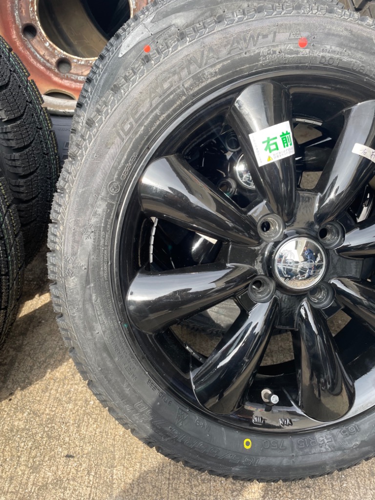 NANKANG 165/55R15 スタッドレスタイヤ ナンカン AW-1