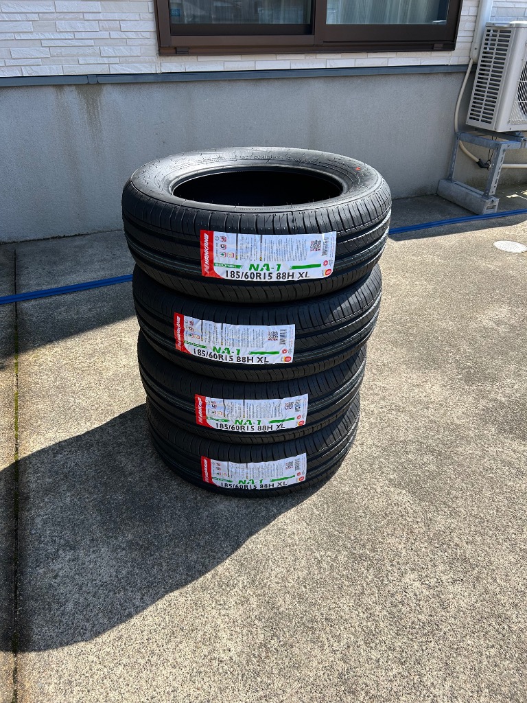 NANKANG（ナンカン） 4本セット 185/60R15 タイヤ サマータイヤ NA-1