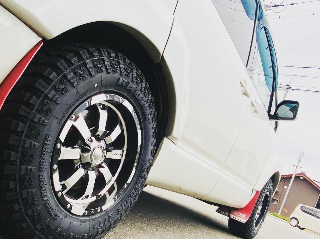 ②TatsuRadarRENEGADE R/T+ 235/70R16 1本 Amazon | Radar(レーダー) タイヤ ホイールセット 4本セット