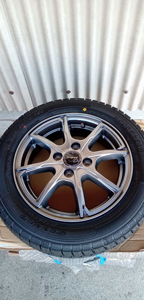 グッドイヤー 155/65R14 スタッドレスタイヤホイールセット