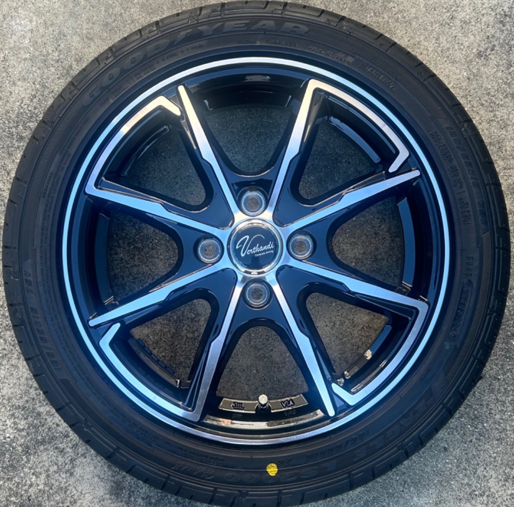 グッドイヤー 165/55R15 サマータイヤ ホイールセット GOODYEAR