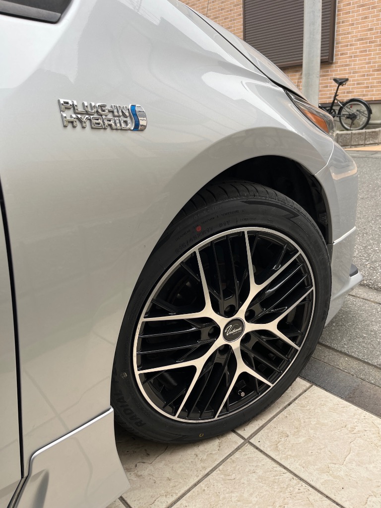 タイヤ・ホイール Verthandi YH-MS30V 4枚セット】 Verthandi YH-MS30V 18x7.5 +48 114.3x5 BK/POLISH