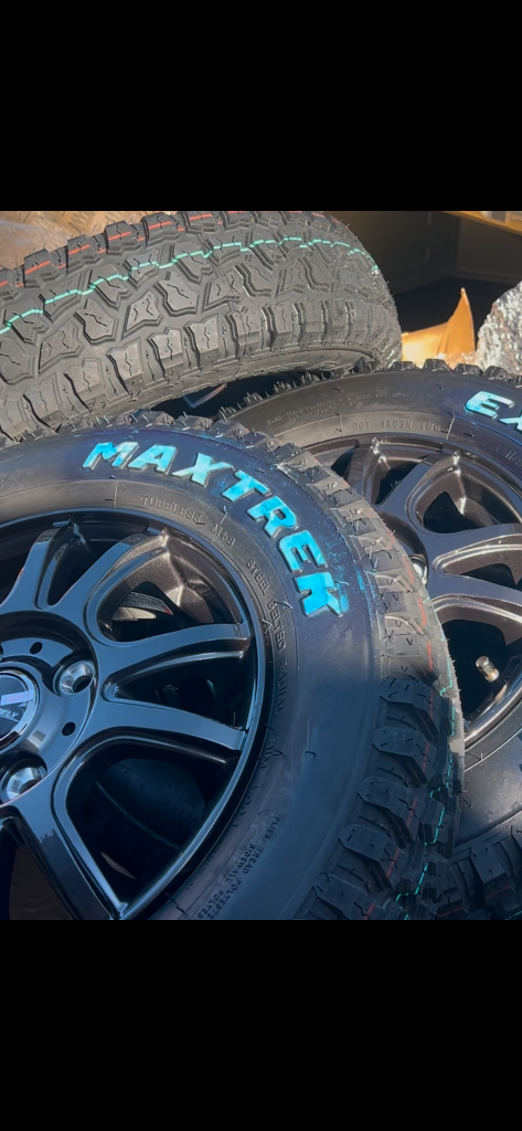 MAXTREK 145/80R12 サマータイヤ ホイールセット EXTREME R/T