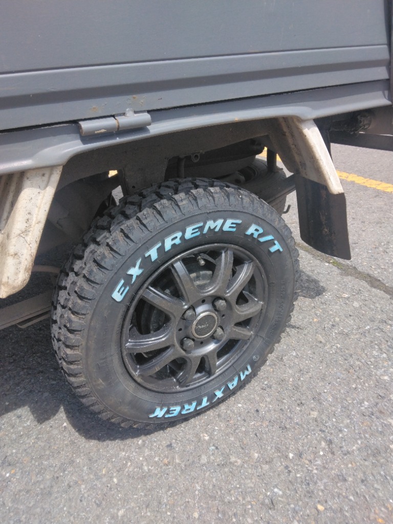 MAXTREK 145/80R12 サマータイヤ ホイールセット EXTREME R/T