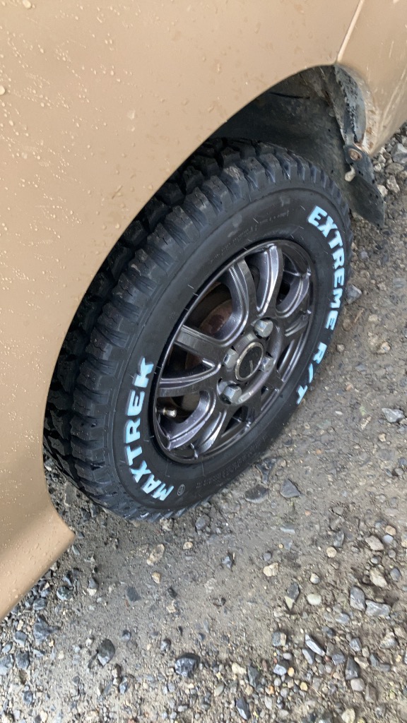 MAXTREK 145/80R12 サマータイヤ ホイールセット EXTREME R/T