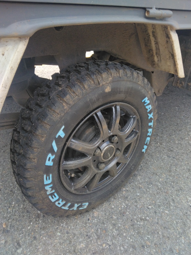 MAXTREK 145/80R12 サマータイヤ ホイールセット EXTREME R/T