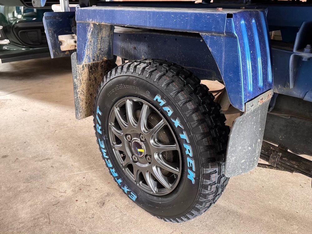 145/80R12 サマータイヤ ホイールセット MAXTREK マックストレック 