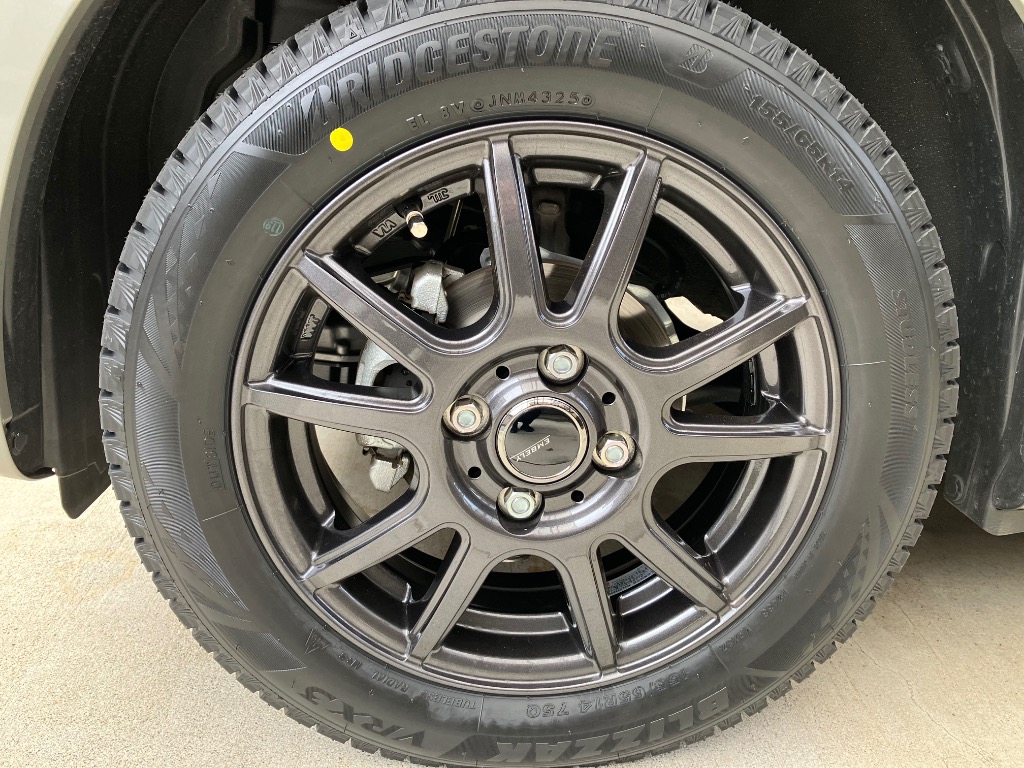 BRIDGESTONE（ブリヂストン） 155/65R14 スタッドレスタイヤホイール
