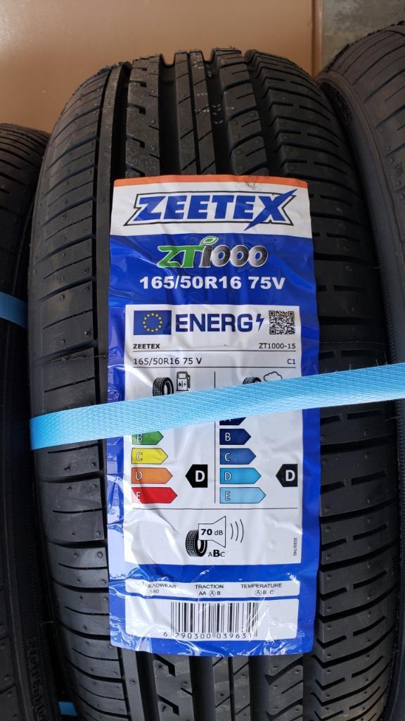 165/50R16 75V ZEETEX ZT1000 タイヤ サマータイヤ :ZX00187:AUTOWAY(オートウェイ) - 通販 -  Yahoo!ショッピング