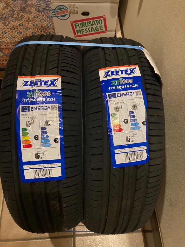 ZEETEX 4本セット 175/60R16 タイヤ サマータイヤ ジーテックス