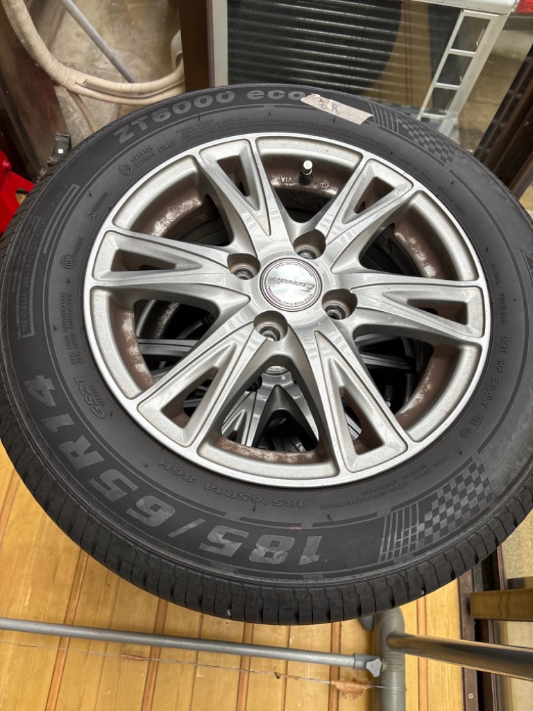 ZEETEX 4本セット 185/65R14 タイヤ サマータイヤ ジーテックス