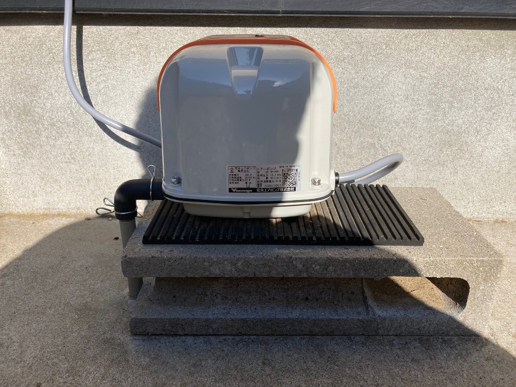 安永 AP-60G AP60G エアーポンプ 浄化槽ポンプ 安永エアポンプ