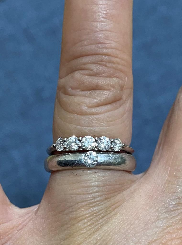 pt900 プラチナ ハードプラチナ ダイヤモンド ダイヤ 指輪 リング