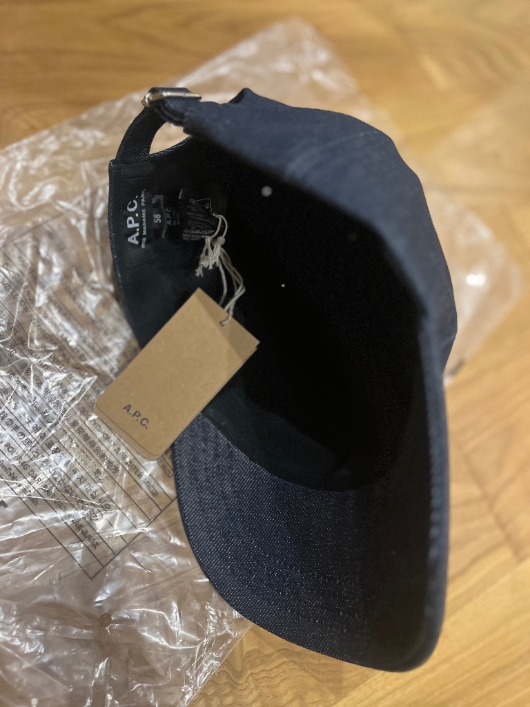 A.P.C. アーペーセー 帽子 キャップ キャスケット ネイビー