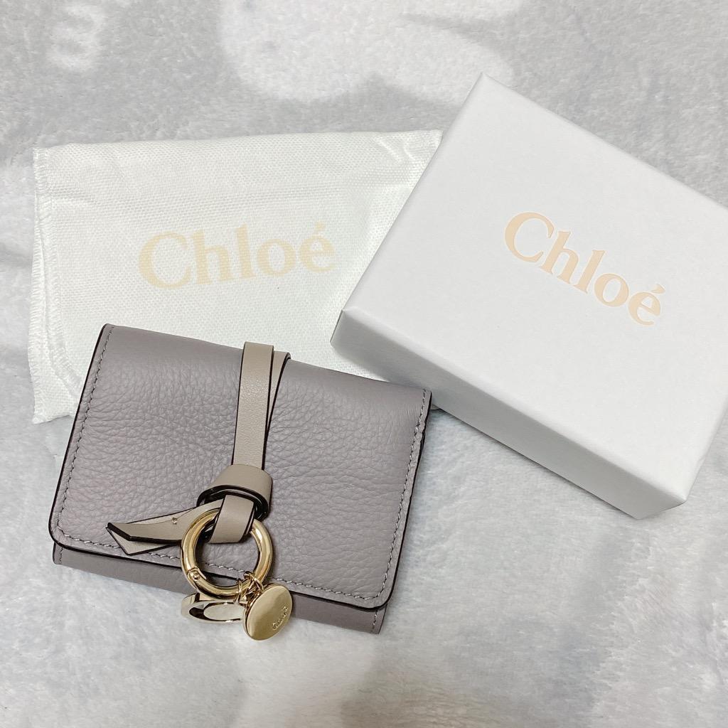 Chloe クロエ 三つ折り財布 アルファベット レディース CHLOE
