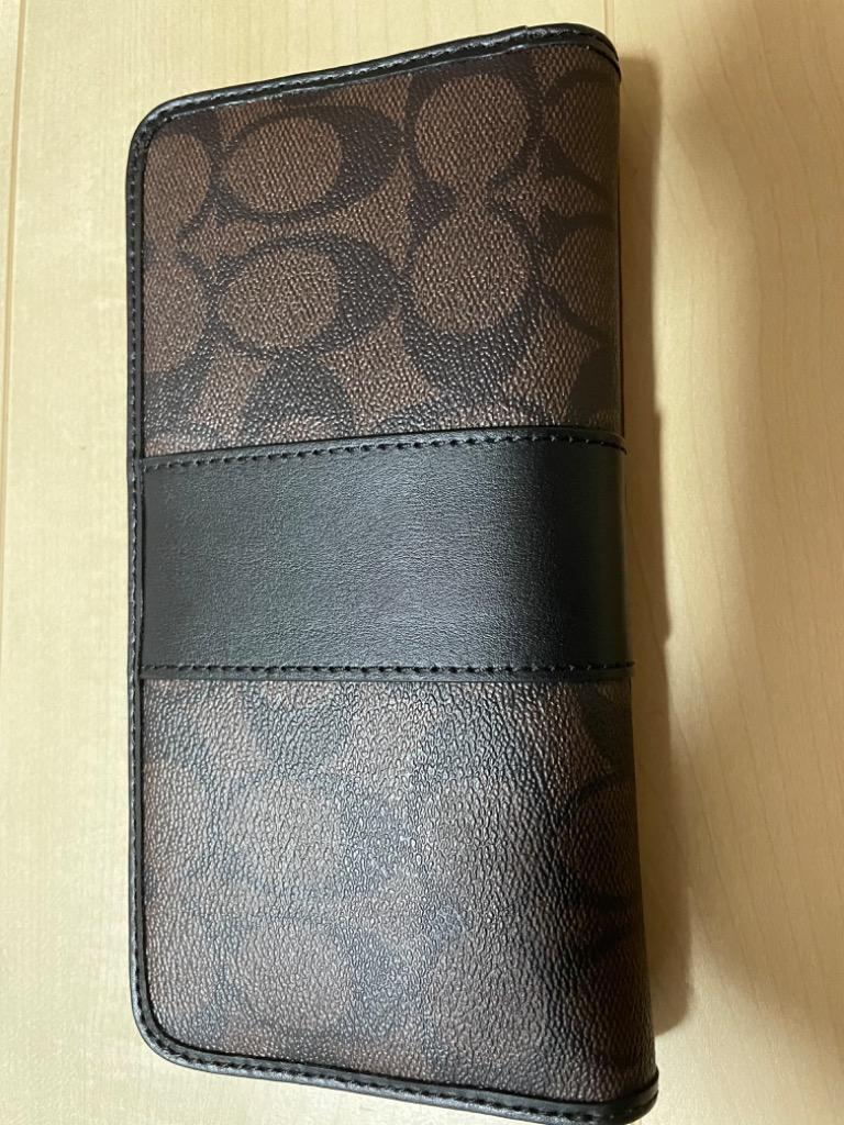 新品 COACH 長財布 シグネチャー アコーディオン ジップ F54630