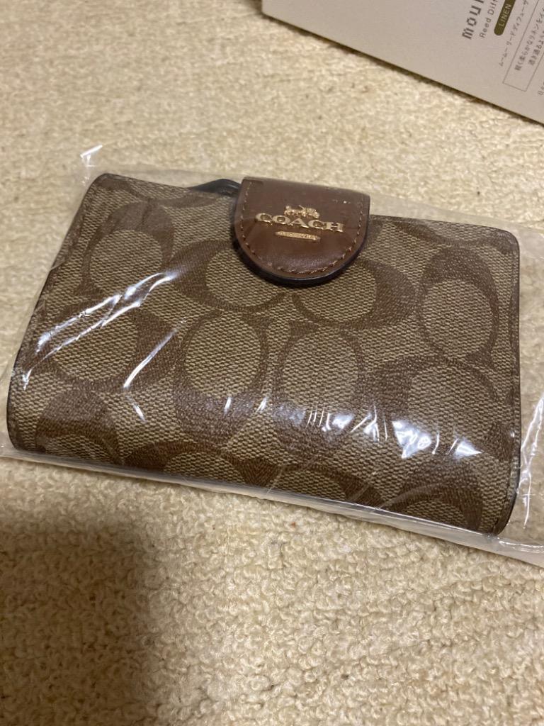 COACH コーチ 二つ折り財布 シグネチャー レディース FC0082