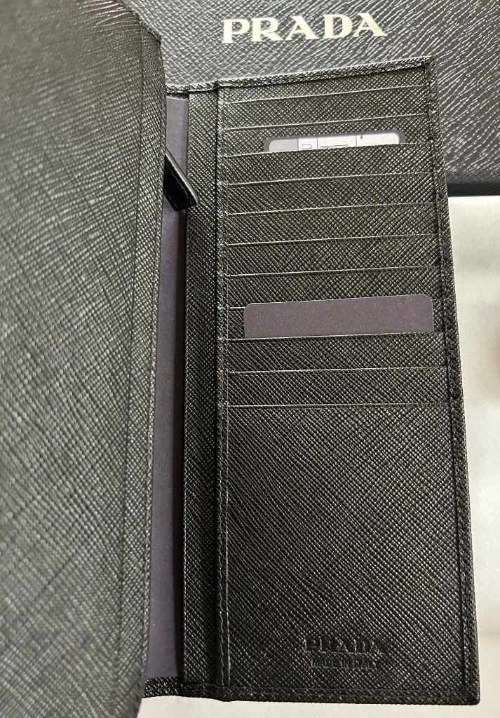 PRADA（プラダ） 長財布 サフィアーノ メンズ PRADA 2MV836 QME 053