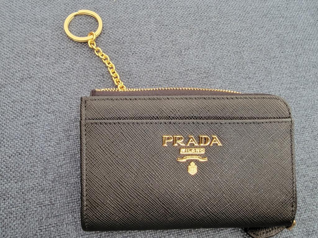 プラダ キーケース コインケース サフィアーノ キーリング レディース PRADA 1PP122 QWA