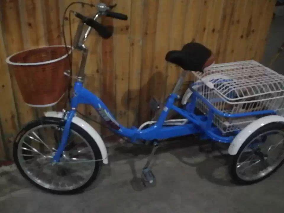 三輪自転車　大人用　三輪車 大人用三輪車 20インチ 三輪自転車 3輪自転車 大人用 収納便利