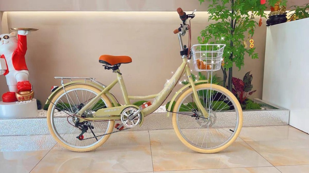 シティサイクル 自転車20 22 24 26インチシングルスピード 7段