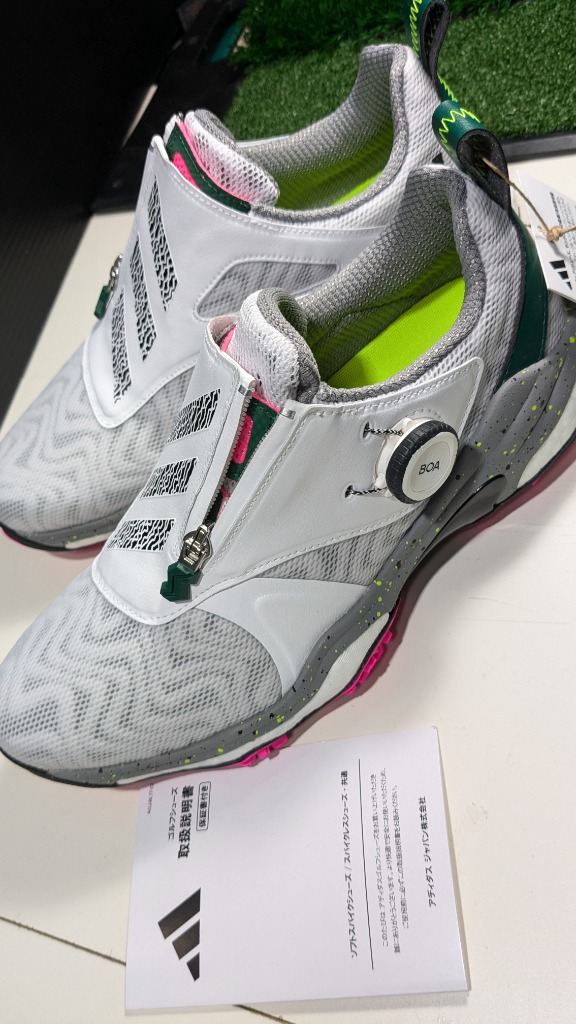 新品アディダスコードカオス25ボアNKZ93スパイクレスIH8444新色27cm adidas アディダス コードカオス 25 ボア NKZ93 スパイクレス