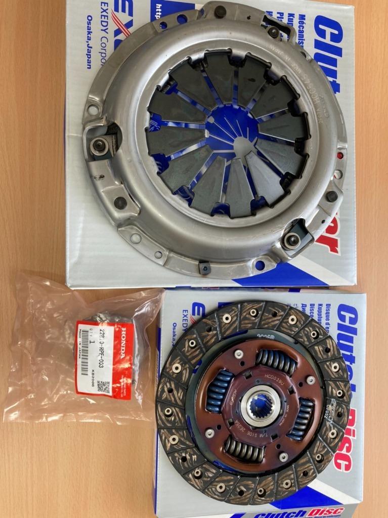 EXEDY ホンダ フィット RS GE8 クラッチ3点セット エクセディ
