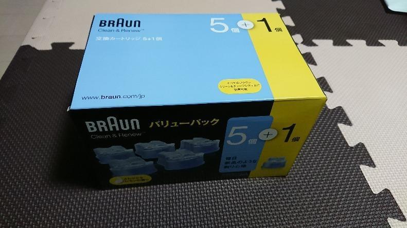 除菌 シェーバー用 アルコール除菌 ブラウン CCR5 クリーン＆リニューシステム専用洗浄液カートリッジ 5個＋1個入り CCR5-CR  :2702320004376-671:B-サプライズ - 通販 - Yahoo!ショッピング