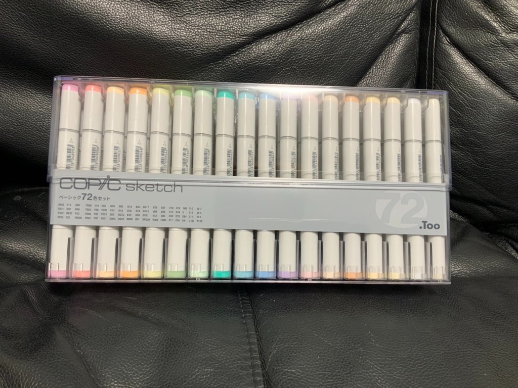 コピックスケッチ コピック スケッチ ベーシック 72色セット