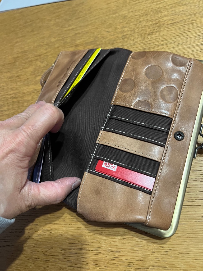 レディース 長財布 ロングウォレット 水玉 ドット チェック 二